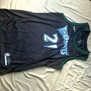 Nike timberwolves Kevin Garnett Jersey, Size XL, Black